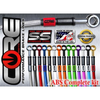  CoreMoto ABS Brake Front Line Kit  (3 LINES) 2015-2023 YAMAHA YZF-R1 / R1M / R1S 