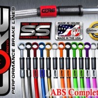 Core Moto 2017-2018 Suzuki GSX-R1000R ABS Front & Rear Brake Line Kit  (5 lines)