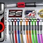 Core Moto BMW S1000RR 08-18 FRONT AND REAR BRAKE LINE KIT 3T LAYAOUT ABS DELETED RACE USE ONLY (4 Lines)