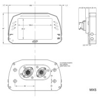 AIM Sports MXS Strada Color Motorcycle Dash - Honda, Kawasaki, Suzuki, Yamaha, Ducati, BMW, Aprilia AIM Sports MXS Strada Color Motorcycle Dash - Honda, Kawasaki, Suzuki, Yamaha, Ducati, BMW, Aprilia
