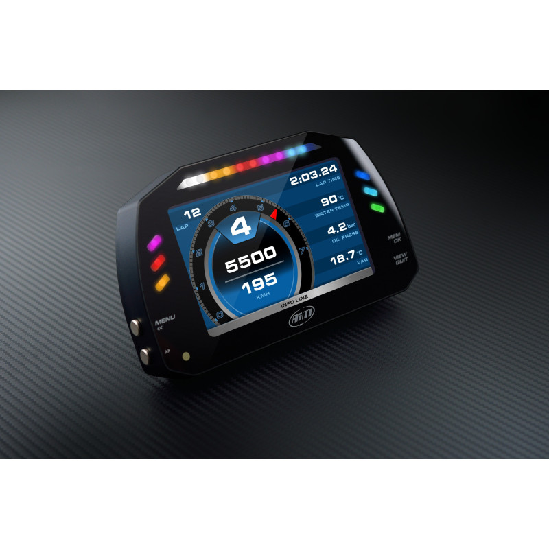 AIM Sports MXS Strada Color Motorcycle Dash - Honda, Kawasaki, Suzuki, Yamaha, Ducati, BMW, Aprilia AIM Sports MXS Strada Color Motorcycle Dash - Honda, Kawasaki, Suzuki, Yamaha, Ducati, BMW, Aprilia