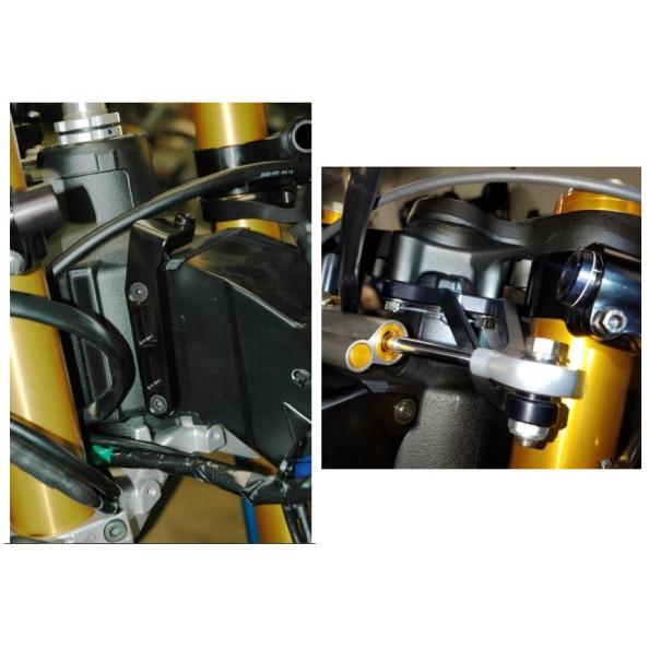 Graves Motorsports Yamaha YZF-R6 2017+ WORKS Steering Damper Mount
