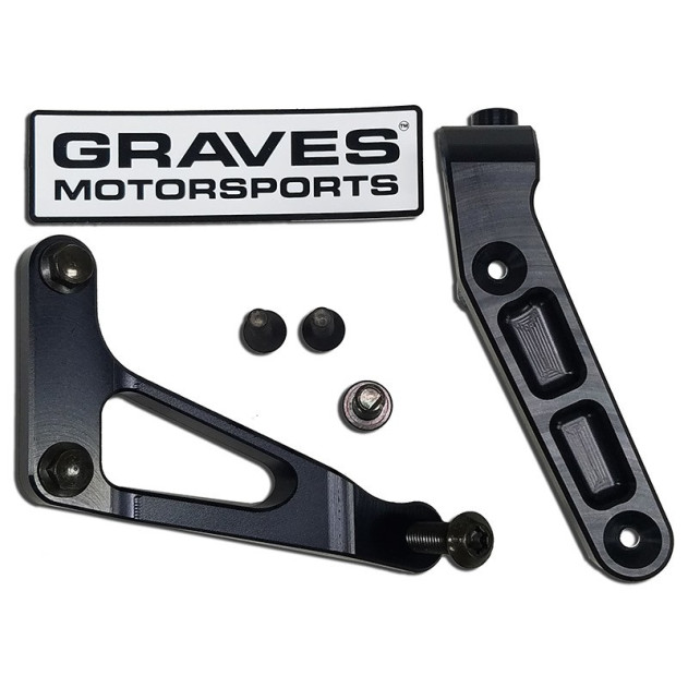 Graves Motorsports Yamaha YZF-R6 2017+ WORKS Steering Damper Mount