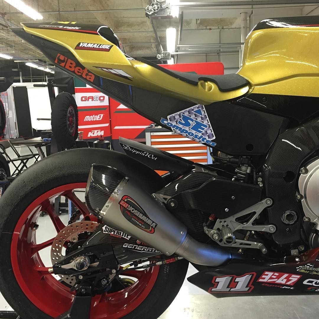 SE Moto 2015-18 YZF-R1 Carbon Fiber Monocoque Subframe