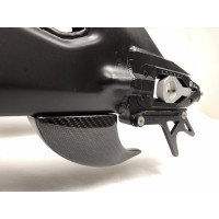 SE Moto Universal Carbon Fiber 'Shark Fin' Guard