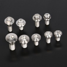 Zeta Titanium Front Rotor Bolts - Yamaha YZF-R1/R1M (2004+) / YZF-R6 (2006+)