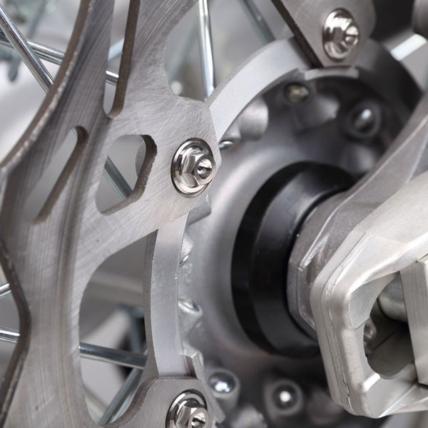 Zeta Titanium Front Rotor Bolts - Yamaha YZF-R1/R1M (2004+) / YZF-R6 (2006+)