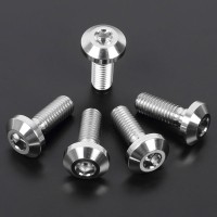 Zeta Titanium Rear Rotor Bolts - Yamaha YZF-R1/R1M (2004+) / YZF-R6 (2006+)