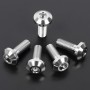 Zeta Titanium Rear Rotor Bolts - Yamaha YZF-R1/R1M (2004+) / YZF-R6 (2006+)