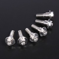 Zeta Titanium Front Rotor Bolts - Yamaha YZF-R1/R1M (2004+) / YZF-R6 (2006+)