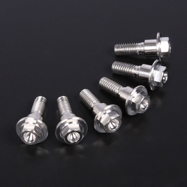 Zeta Titanium Front Rotor Bolts - Yamaha YZF-R1/R1M (2004+) / YZF-R6 (2006+)