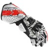 Spidi Carbo Track Replica Leather Gloves - White Spidi Carbo Track Replica Leather Gloves - White