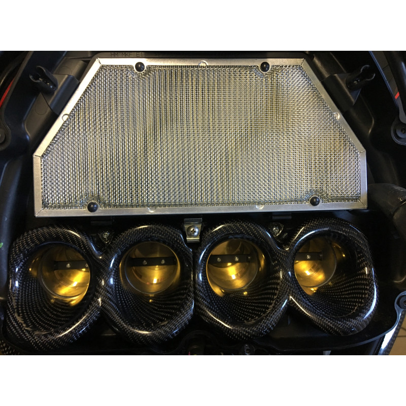 MotoMaxx Carbon Fiber Velocity Stack / Bellmouth Kit - 2017+ Honda CBR1000RR MotoMaxx Carbon Fiber Velocity Stack / Bellmouth Kit - 2017+ Honda CBR1000RR