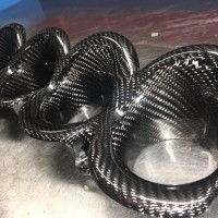 MotoMaxx Carbon Fiber Velocity Stack / Bellmouth Kit - 2017+ Honda CBR1000RR