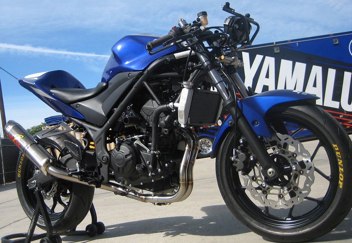Graves Motorsports Yamaha YZF-R3 Full Exhaust System WORKS 2