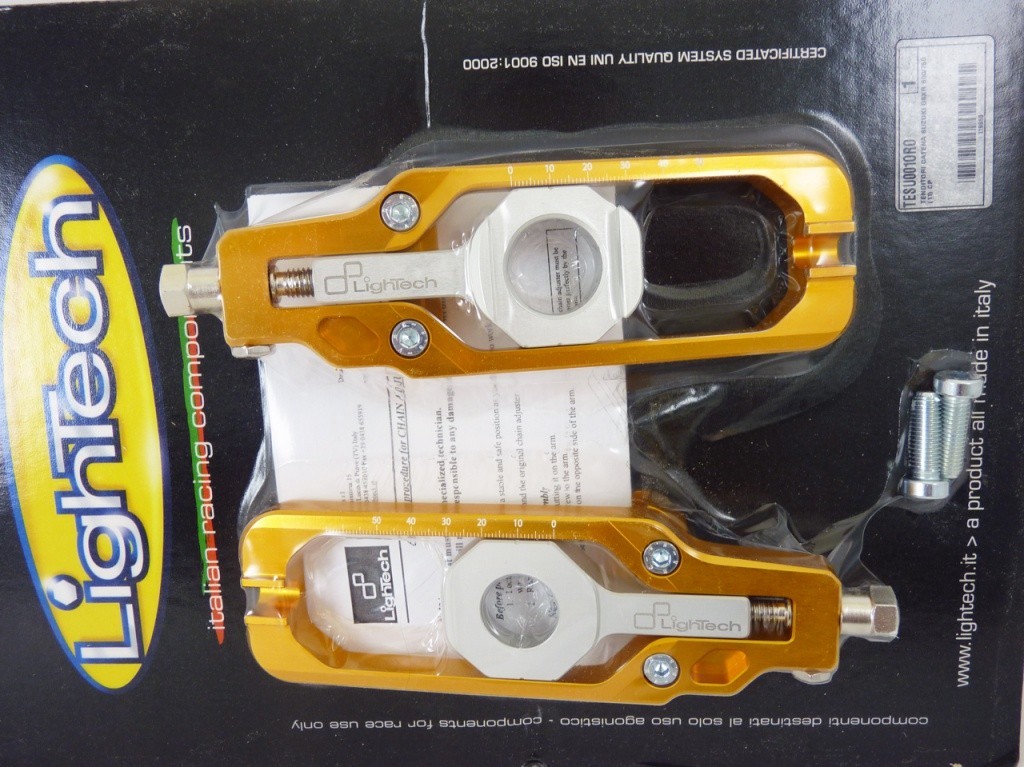 LighTech Chain Adjusters - 2017+ Suzuki GSX-R1000 / 1000R