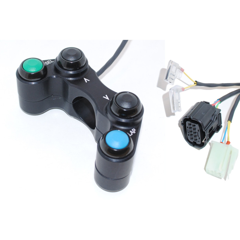 Bike Sport Developments - Yamaha 2015-2019 YZF-R1 / R1M / R1S Left Side Button Pod - Plug and Play