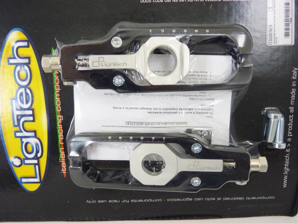 LighTech Chain Adjusters - 2017+ Suzuki GSX-R1000 / 1000R
