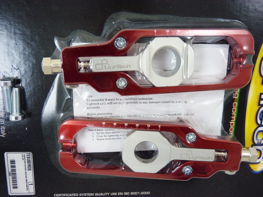 LighTech Chain Adjusters - 2017+ Suzuki GSX-R1000 / 1000R