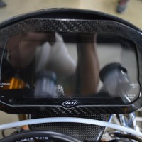SE Moto Carbon Fiber AIM MXS Dash Protector / Case SE Moto Carbon Fiber AIM MXS Dash Protector / Case