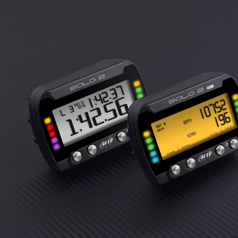 AIM Solo 2 color lap timer