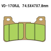 Vesrah VD-170 SRJL-XX Brake Pads 2004-2012 CBR1000RR 2005-2012 CBR600RR