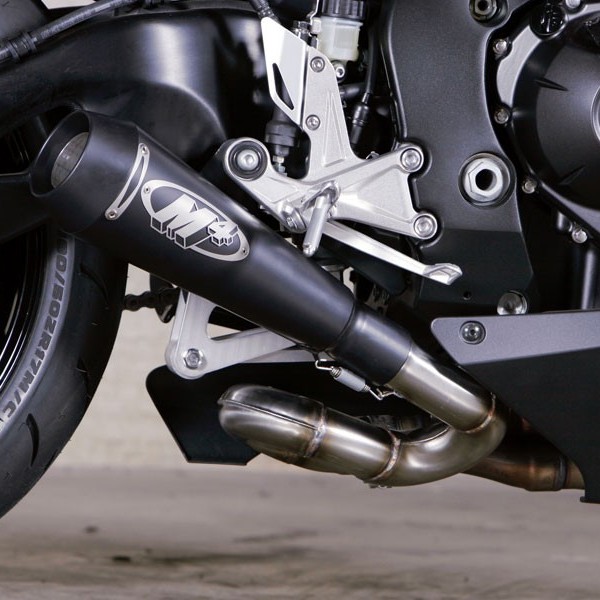 M4 Black GP Slip-On System with Ceramic Coated GP Canister - 2008