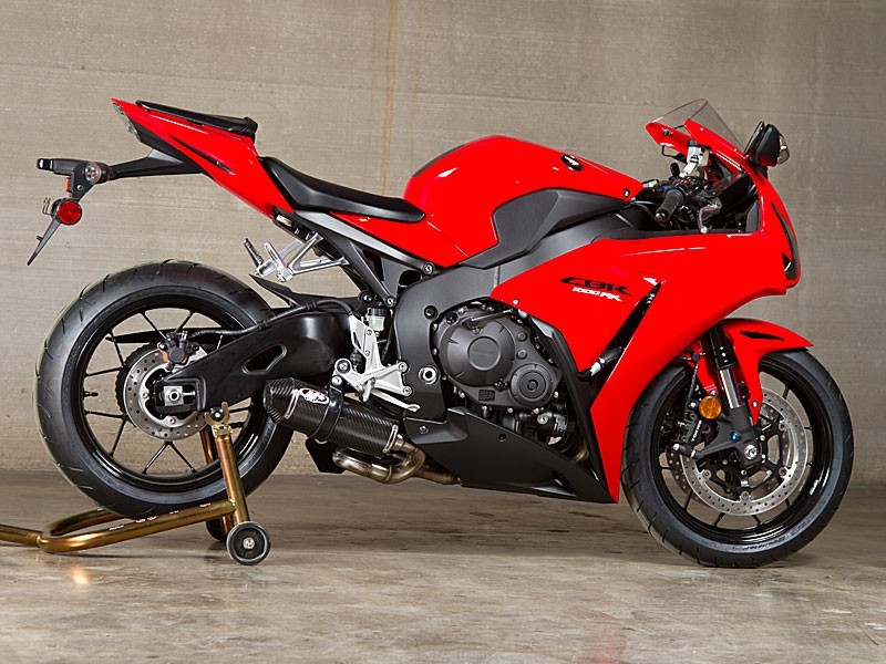 M4 Street Slayer Slip On System with Carbon Fiber or Titanium Muffler - 2008-2016 Honda CBR1000RR