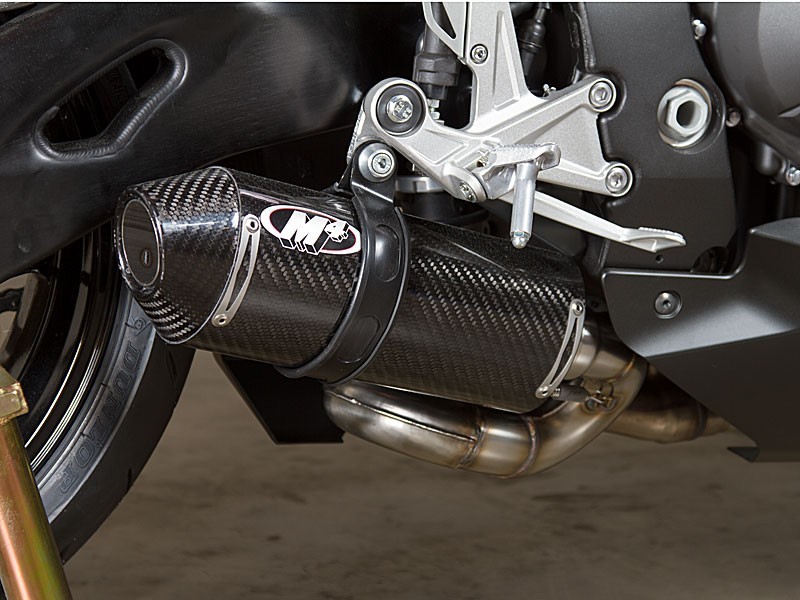 M4 Street Slayer Slip On System with Carbon Fiber or Titanium Muffler - 2008-2016 Honda CBR1000RR