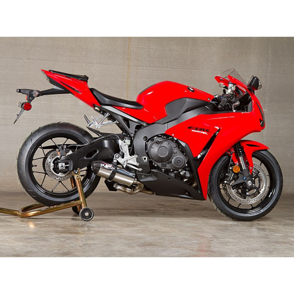 M4 Street Slayer Slip On System with Carbon Fiber or Titanium Muffler - 2008-2016 Honda CBR1000RR