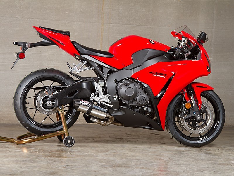 M4 Street Slayer Slip On System with Carbon Fiber or Titanium Muffler - 2008-2016 Honda CBR1000RR