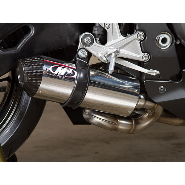 M4 Street Slayer Slip On System with Carbon Fiber or Titanium Muffler - 2008-2016 Honda CBR1000RR