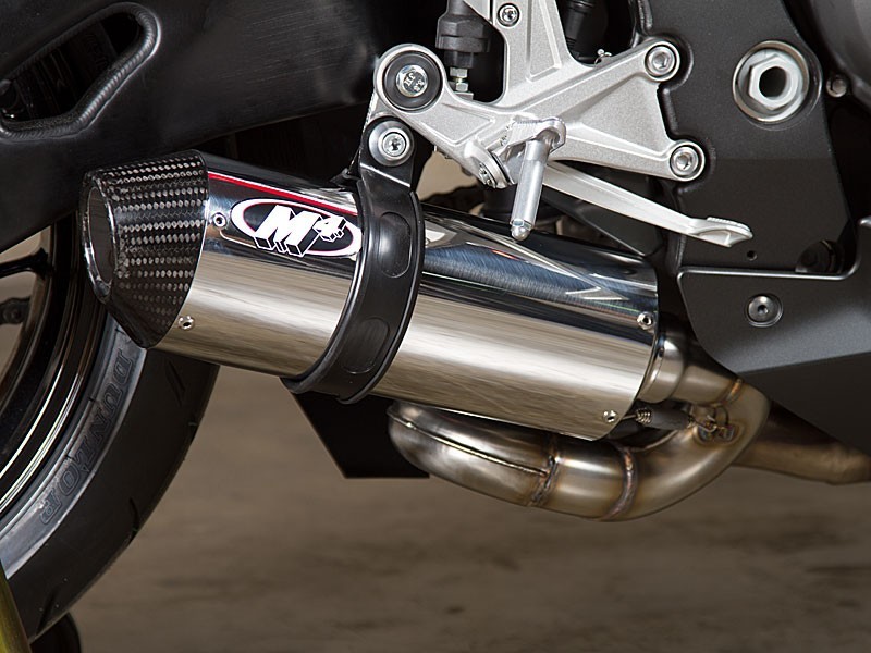 M4 Street Slayer Slip On System with Carbon Fiber or Titanium Muffler - 2008-2016 Honda CBR1000RR