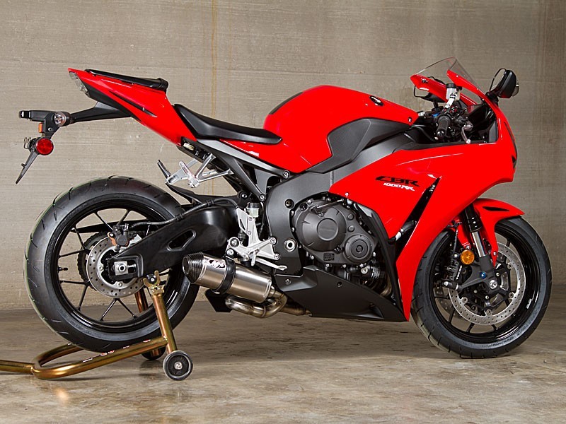 M4 Street Slayer Slip On System with Carbon Fiber or Titanium Muffler - 2008-2016 Honda CBR1000RR