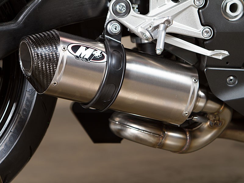 M4 Street Slayer Slip On System with Carbon Fiber or Titanium Muffler - 2008-2016 Honda CBR1000RR
