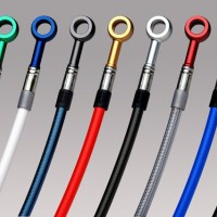 Spiegler Steel Braided Front Brake Lines - Multiple Colors - Suzuki GSX-R600 / GSX-R750