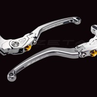 Zeta Pilot Brake Lever- Titanium - 2015-2023 Yamaha YZF- R1 / R1M
