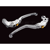 Zeta Pilot Brake Lever - Titanium - 2005+ Suzuki GSX-R 1000 / 750 / 600 