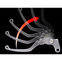 Zeta Pilot Brake Lever - Black - 2004-2014 Yamaha YZF-R1 / 2005-16 Yamaha YZF-R6