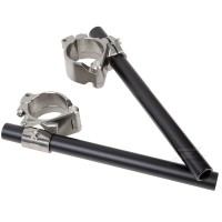 Zeta Flight Handle Clip-Ons 50mm Standard Bar Length - 6 Degree