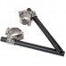 Zeta Flight Handle Clip-Ons 50mm Standard Bar Length - 6 Degree
