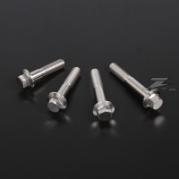 Zeta Z-Titanium Flange Bolt M8x1.25 35mm length Zeta Z-Titanium Flange Bolt M8x1.25 35mm length