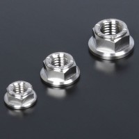 Zeta Z-Titanium compact flange nut M5x0.8 Zeta Z-Titanium compact flange nut M5x0.8
