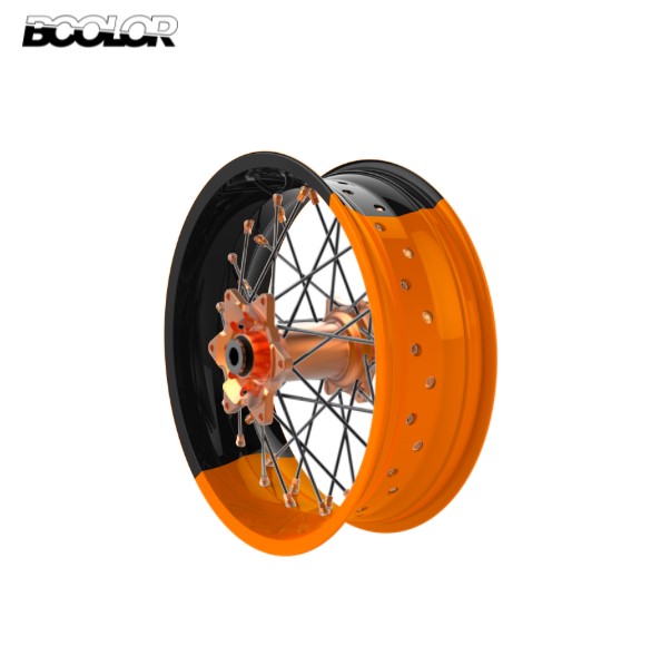 Alpina STS2 Tubeless Bicolor Custom Spoke Wheels KTM 990 Adventure