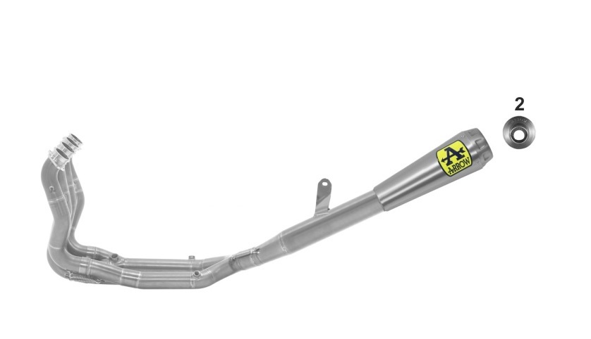 Arrow Competition Evo Pro Race Full Exhaust System w/ Stainless  