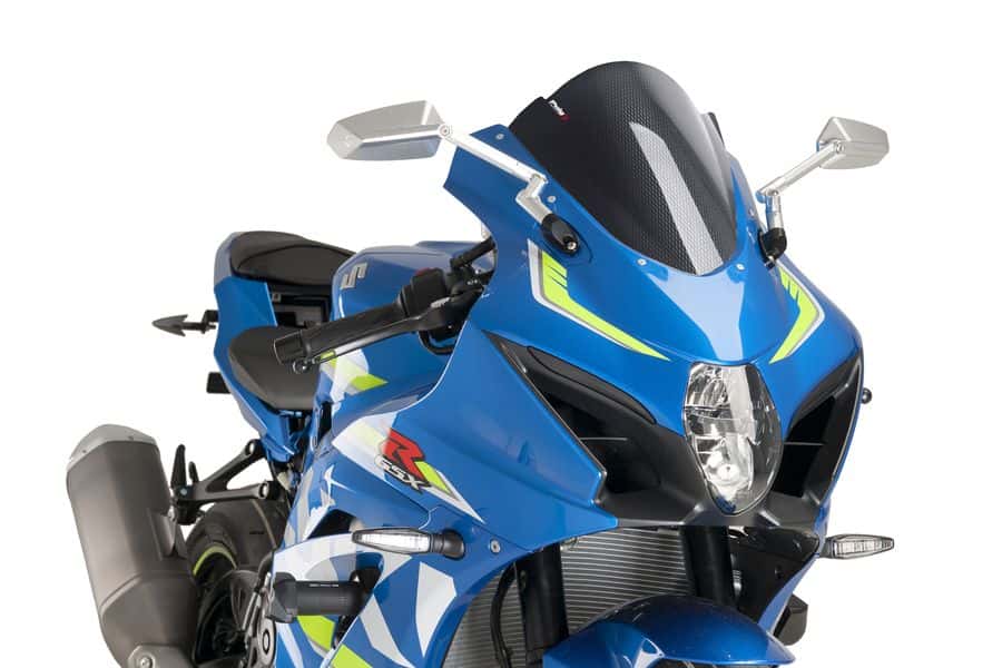 Puig Z Racing Windscreen 17 19 Suzuki Gsx R1000 1000r 9013