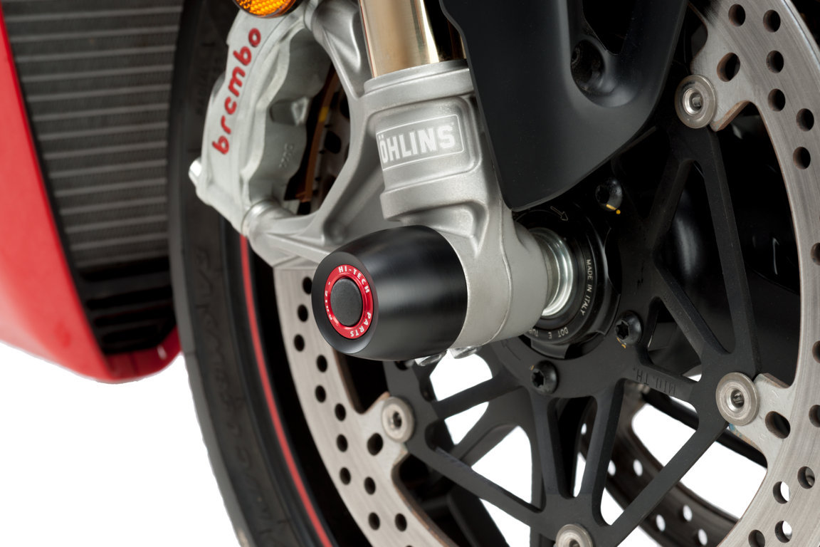 Puig Front Axle Sliders / Fork Protectors - 2018-2020 Ducati